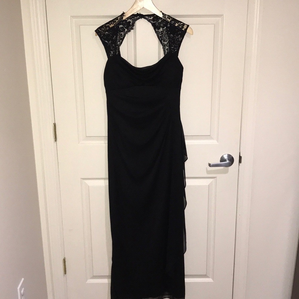 Long black dress